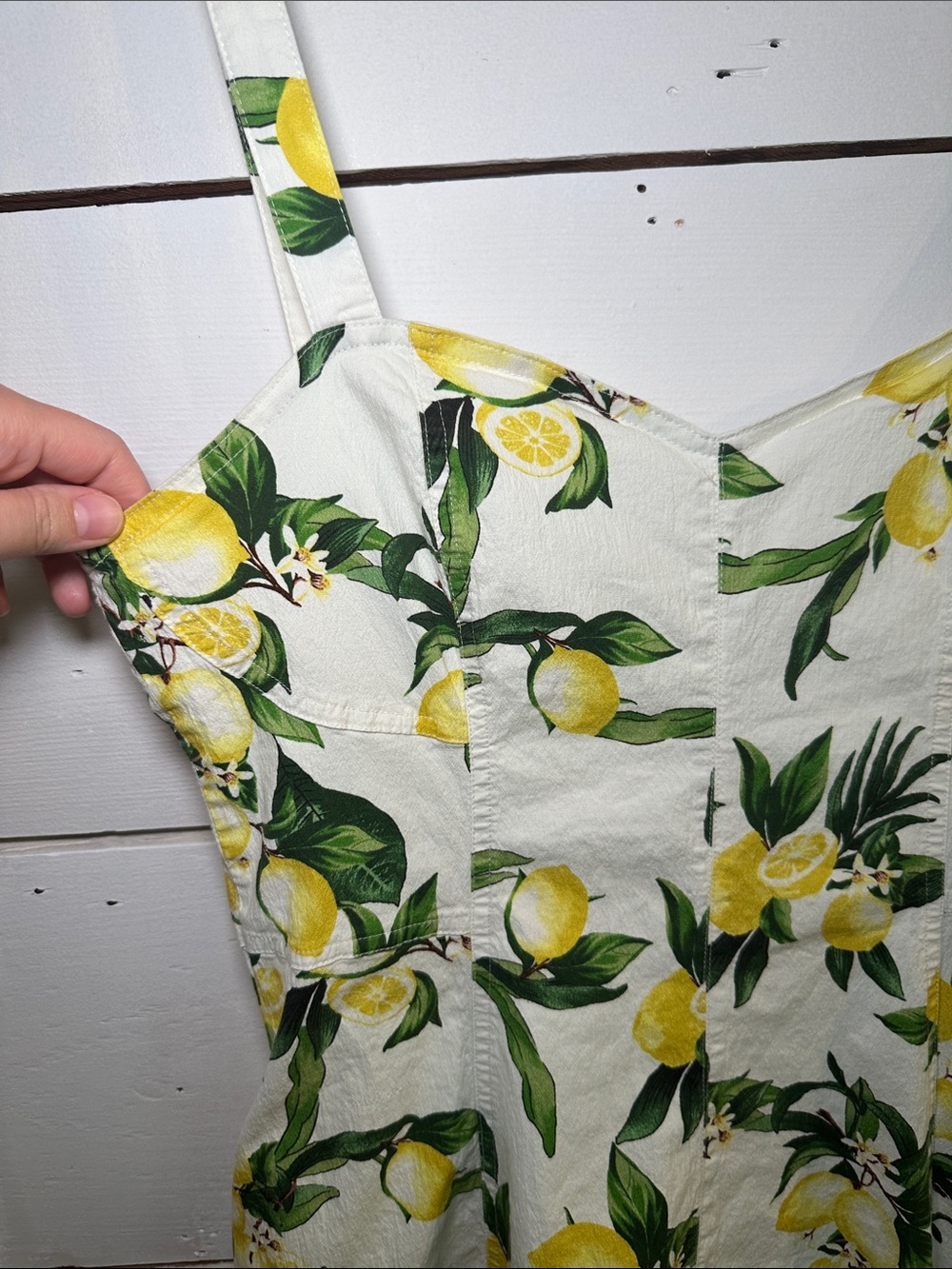 Avec Les Filles Lemon Print Midi Dress - Picture 3 of 16
